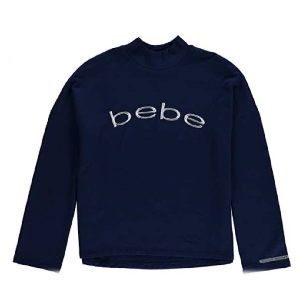 BEBE SPORT Embroidered Logo Drop Shoulder Shirt - Picture 5 of 6